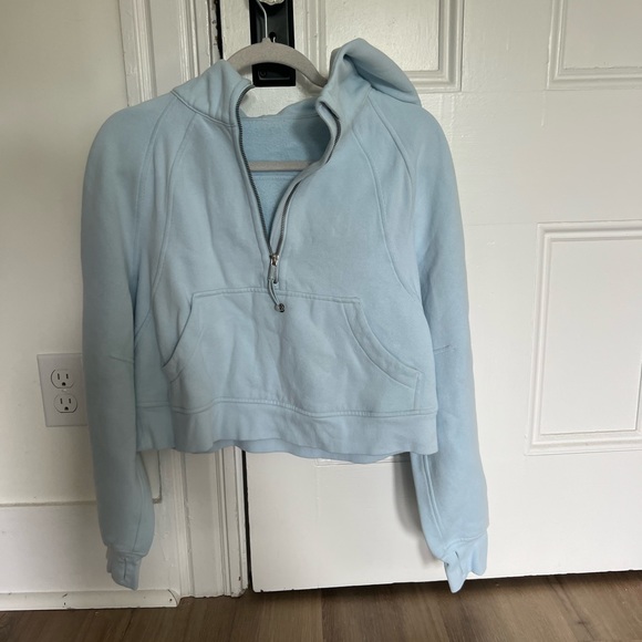 lululemon athletica Tops - Lululemon Oversized cropped Scuba
